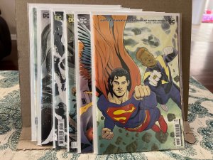Justice League vs. The Legion of Super-Heroes #1-6 Variant Cover (2022) Full Set