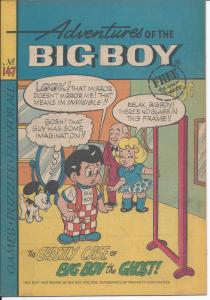 Adventures of the Big Boy #147  Sept.. 1968 (VF)