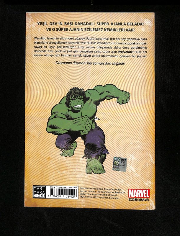 Incredible Hulk #181 Turkish Facsimile Edition Variant