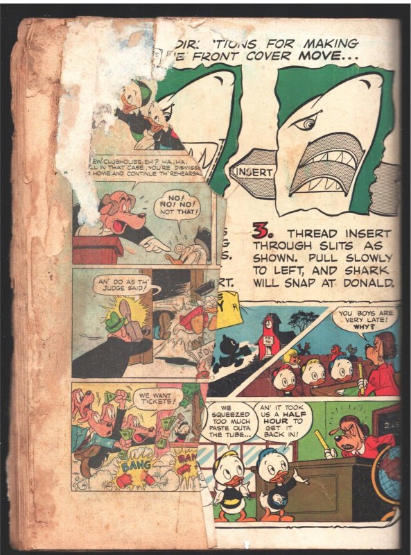 Donald Duck-Four Color Comics #291 1950-Dell-Carl Barks-Magic Hour Glass