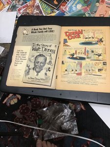 Z Walt Disney's Comics & Stories #223 (1959) Kite flying by Barks! VG-