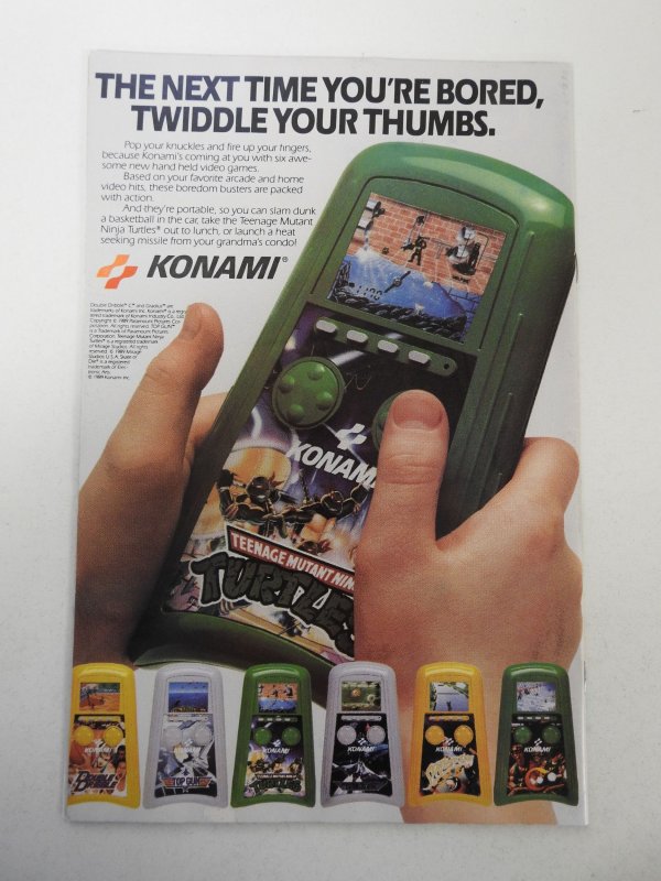 Teenage Mutant Ninja Turtles Adventures #6 (1989) VF Condition! Signed no cert