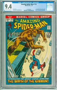 The Amazing Spider-Man #110 (1972) CGC 9.4!