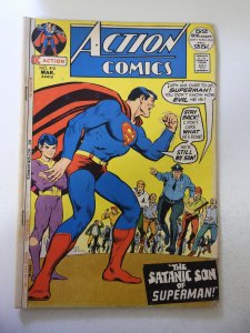 Action Comics #410 (1972) VG Condition moisture stains fc