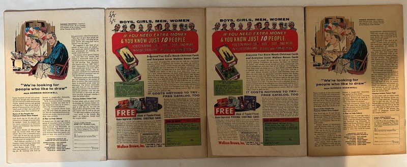 *Sgt Fury (1963 Marvel) 32fn, 33vgf, 34fn Origin, 35fn