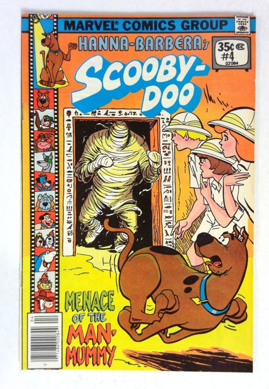 Hanna-Barbera's Scooby-Doo #4 (1977) Shaggy Daphne Velma Marvel FN