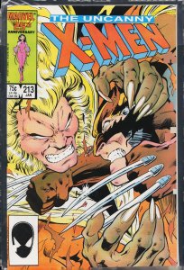 The Uncanny X-Men #213 (1987) X-Men [Key Issue]