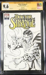 Doctor Strange (2018) #1 (CGC 9.6 SS) Signed Geof Isherwood * Marvel Comics