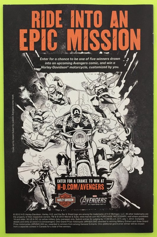 AVENGERS BLACK WIDOW STRIKES 1 PHOTO COVER MARVEL 2012