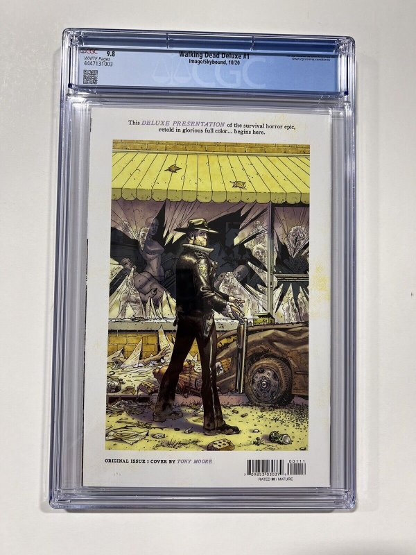 Walking Dead Deluxe 1 CGC 9.8 2020 Image/Skybound Comics