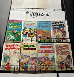 DENNIS the MENACE Lot Assorted  Series 8 diff VF/+ Fawcett Al Wiseman 1961-1980