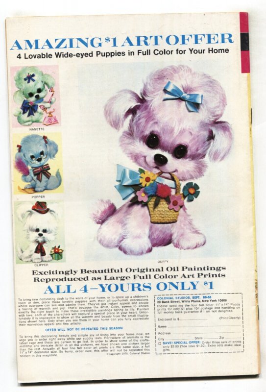 Tarzan #197 - 1970 - Gold Key - FN - comic book