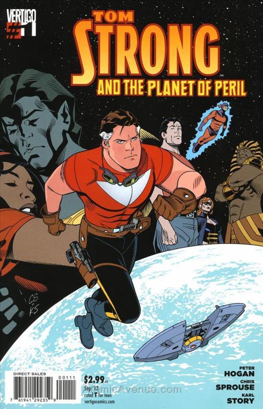 Tom Strong and the Planet of Peril #1 VF/NM DC - save on shipping - details insi