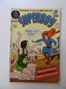 Superboy #179 (1971) VG+ condition 1 spine split