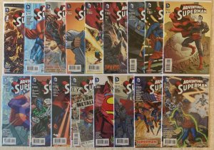 ADVENTURES OF SUPERMAN 1-17, SUPERMAN UNCHAINED 1-9 + VARIANTS | 31 TOTAL