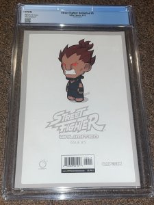 Street Fighter Unlimited 5 (2016), Rare 1:20 Laura Variant D, CGC Graded 9.8