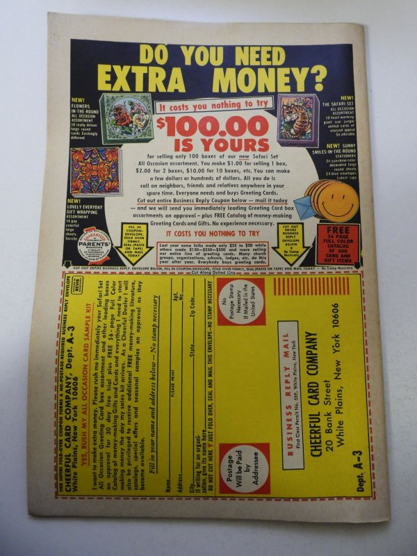 Fantastic Four #121 (1972) VG+ Condition 1/4 tear fc