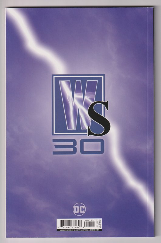 DC! Wildstorm 30th Anniversary Special! Issue 1! J Scott Campbell Cover! Signed!