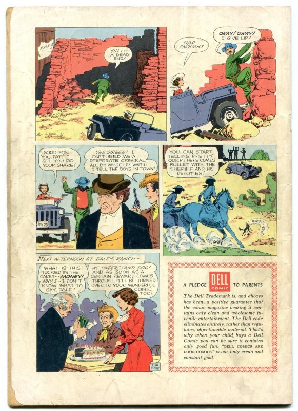 Queen of The West Dale Evans #9  1955 - Dell  -VG - Comic Book