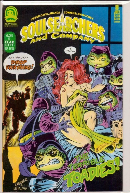 SOULSEARCHERS AND COMPANY #8, VF/NM, Amanda Conner, Claypool, 1994 more in store