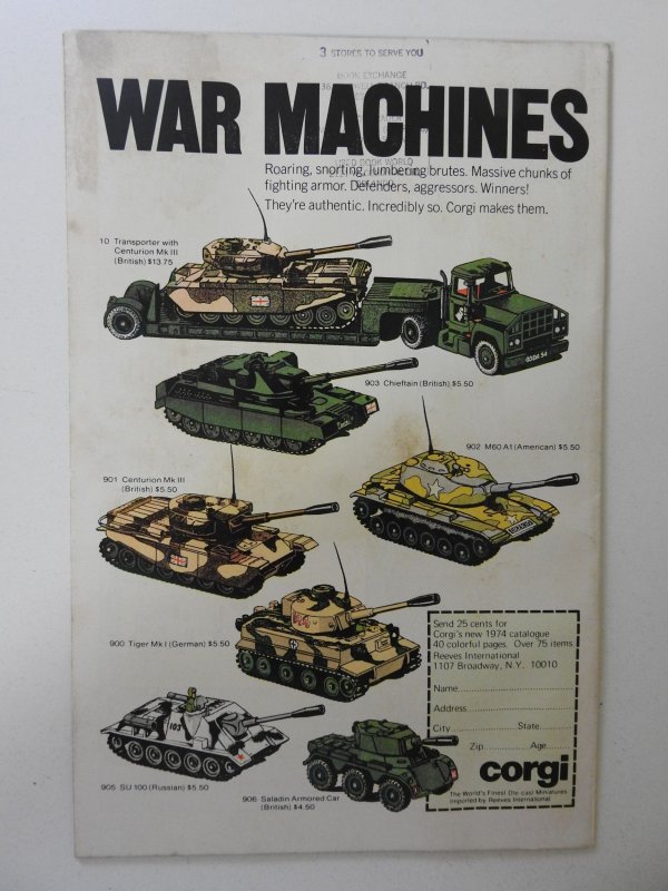 G.I. Combat #176 (1975) FN Condition! stamp bc