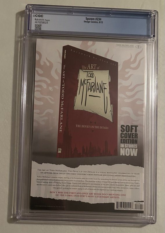 Spawn #234 CGC 9.6 White Pages Haunt Todd McFarlane