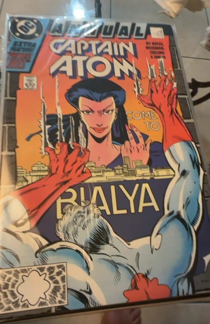 Captain Atom Annual #2 Direct Edition (1988) Captain Atom 