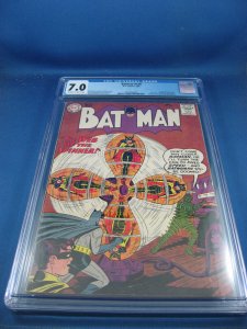 BATMAN 129 CGC 7.0 BATWOMAN ORIGIN ROBIN SPINNER 1960 CLASSIC CVR 