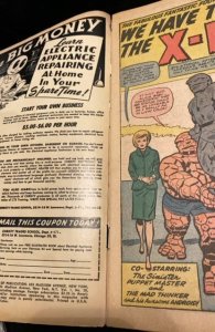 Fantastic Four #28 (1964)Kirby X-men/Ff see description