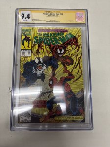 Amazing Spider-Man (1992) # 362 (CGC 9.4 SS) Signed Mark Bagley