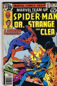 Marvel Team Up #80 ORIGINAL Vintage 1979 Marvel Comics Spider-Man Dr Strange