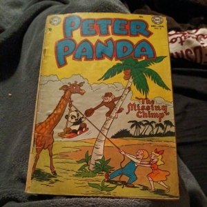 Peter Panda #3 Golden age 1954 DC comics precode cartoon funny animal