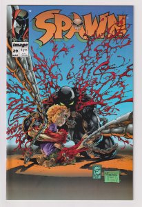 Image Comics! Spawn! Issue #29! 1st app. of Eddie, later becomes third Redeemer!