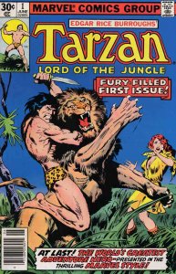 Tarzan (Marvel) #1 FN ; Marvel | Roy Thomas - John Buscema