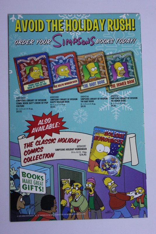 Simpsons Comics #112 (2005) The Simpsons NM