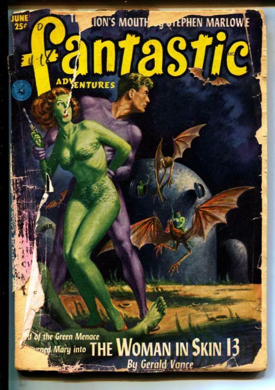 Fantastic Adventures-Pulps-6/1952-Paul W. Fairman-Don Wilcox