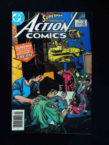 Action Comics #554  Dc Comics 1984 Vf+ Newsstand