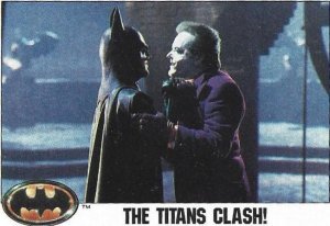 1989 Batman Movie Card #126