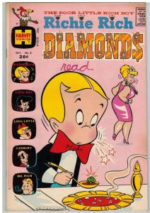 RICHIE RICH DIAMONDS (1972-1982) 2 VG Oct. 1972