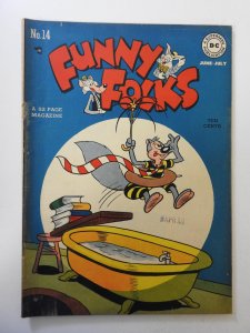 Funny Folks #14 (1948) FN Condition!