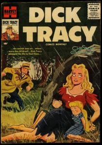 Dick Tracy #104 1956- Harvey Comics- Chester Gould-FN-