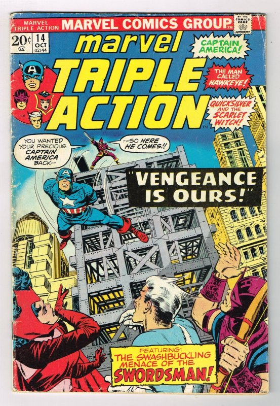 Marvel Triple Action #14 (1973)   Marvel Comics