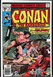 Conan the Barbarian #78 (1977) Conan