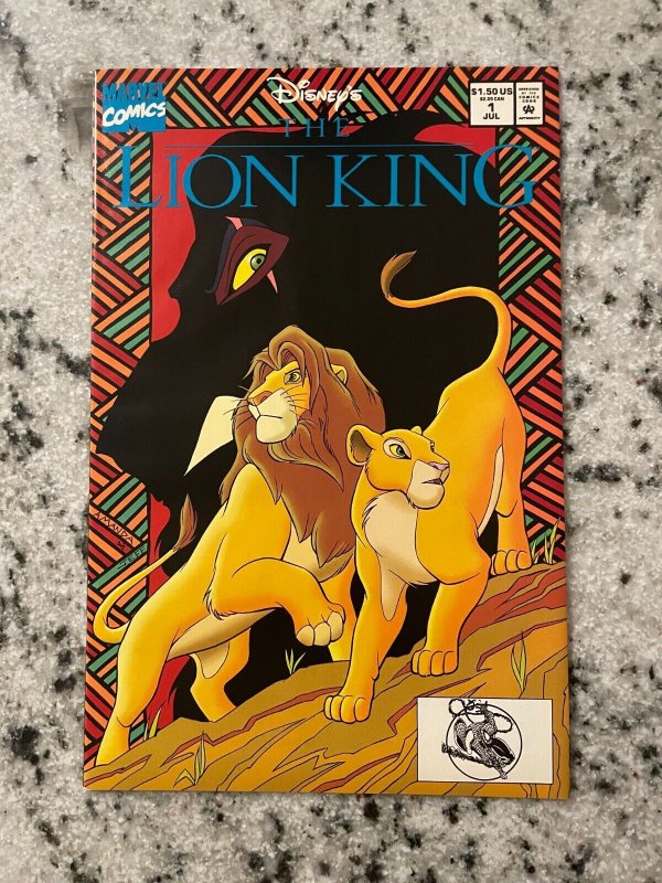 The Lion King # 1 NM Marvel Comic Book Amanda Jeff Cover Art Mufasa Simba RF8 