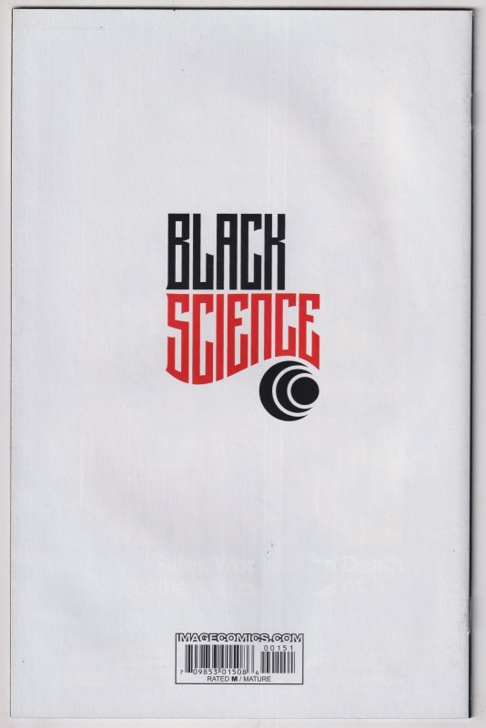 Black Science #1 Ghost Cover (2013) Black Science