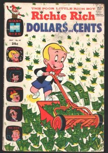 Richie Rich Dollars & Cents #42 1971-Little Dot-Little Lotta-Lawn mower cove