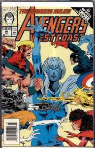 Avengers West Coast #96 (1993) West Coast Avengers / Avengers West Coast