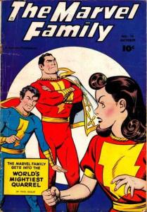 The Marvel Family has a Quarrel