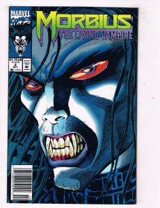 Morbius The Living Vampire #2 VF Marvel Comics Comic Book Oct 1992 Horror DE44