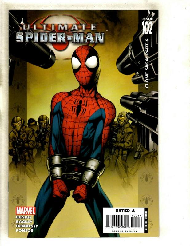 10 Ultimate Spider-Man Marvel Comics 100 101 102 103 104 105 106 107 108 109 EK3